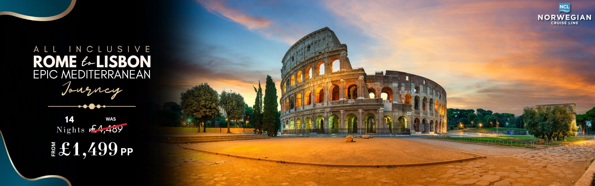 All Inclusive Rome to Lisbon Epic Mediterranean Journey