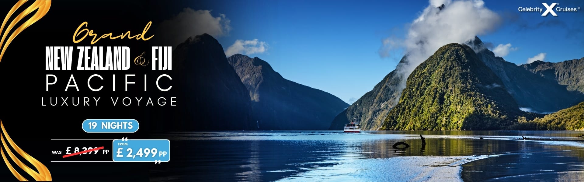 Grand New Zealand, Fiji & Pacific Luxury Voyage