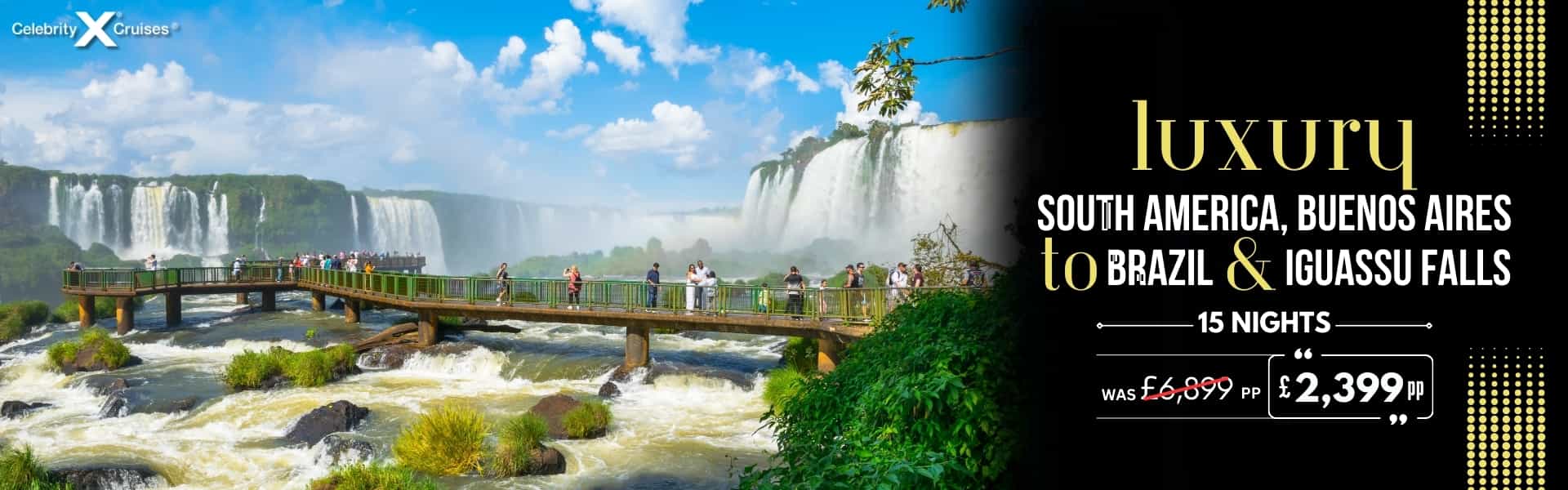 Luxury South America, Buenos Aires to Brazil & Iguassu Falls