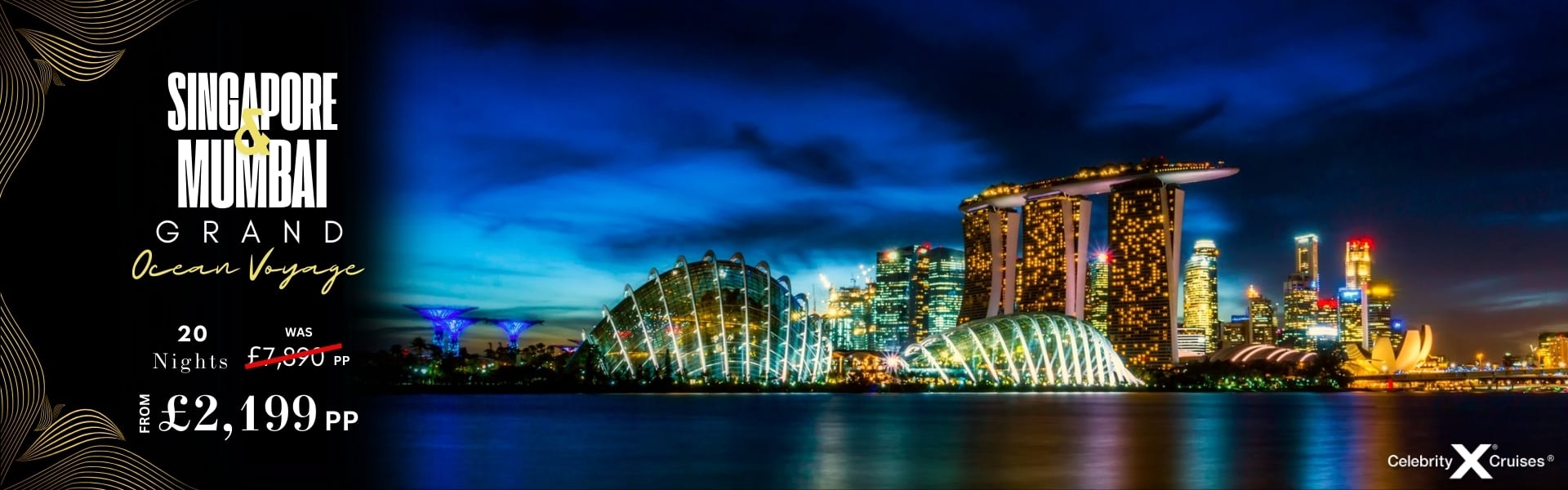 Singapore to Mumbai Grand Ocean Voyage