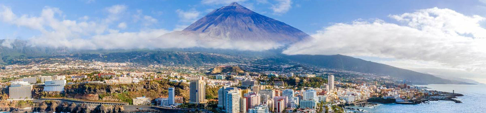 Tenerife aerial view